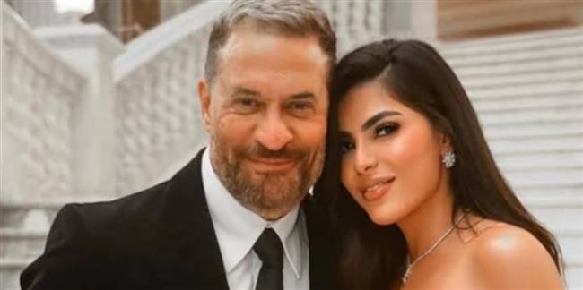 ماجد المصري يحتفل بعيد ميلاد زوجته