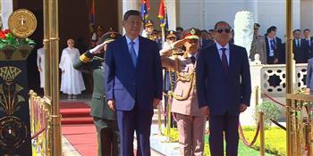 الرئيس السيسي: أرحب بتلاقي مواقف القاهرة وبكين إزاء القضايا الإقليمية ذات الاهتمام المشترك