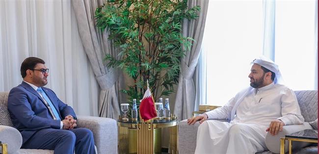 قطر والعراق يبحثان سبل تعزيز علاقات التعاون الثنائي