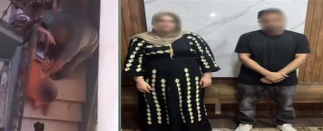 سقوط المتهمين في واقعه التعدي على سيدة بالضرب بالبحيرة 