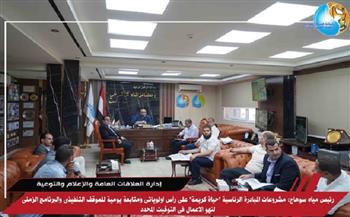 رئيس مياه سوهاج: مشروعات "حياة كريمة" على رأس أولوياتنا