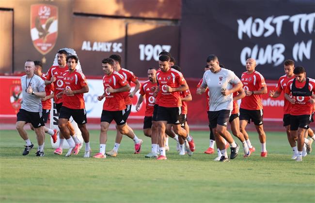 الدوري الممتاز.. الأهلي يختتم استعداداته لمواجهة سموحة  