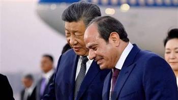 الرئيس السيسي: القاهرة وبكين لديهما إرادة سياسية واضحة للارتقاء بآفاق التعاون الثنائي
