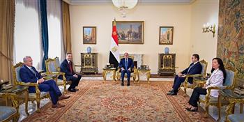 الرئيس السيسي يستقبل مدير وكالة الاستخبارات المركزية الأمريكية لبحث ملفات الشرق الأوسط| صور