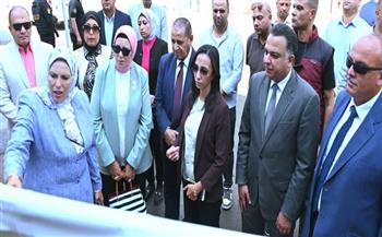 محافظ البحيرة تفتتح مشروع إنشاء محور ساسون بأبو حمص بتكلفة 54 مليون جنيه