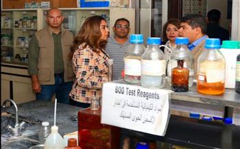وزيرة التنمية المحلية والبيئة في جولة مفاجئة لتفقد عددًا من مراكز الوعي البيئي