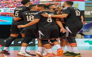 منتخب مصر يهزم إفريقيا الوسطى و يتأهل لربع نهائي بطولة إفريقيا للطائرة بتونس
