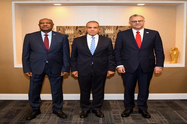 لقاء مصري أمريكي سوداني لبحث تطورات الأوضاع في السودان والجهود الرامية إلى إنهاء النزاع 