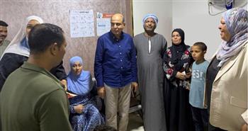 محافظ المنيا يتفقد مركز للأشعة بمغاغة ضمن الاستعدادات لمنظومة التأمين الصحي الشامل