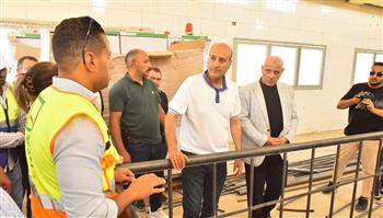 محافظ أسيوط يتفقد محطة مياه المعابدة المرشحة الجديدة بأبنوب 