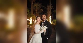 المصور تهنئ العروسين مهاب عصام أبوالدهب وحبيبة أحمد الطيب بزفافهما
