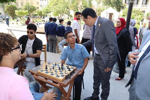 قيادات جامعة القاهرة في جولات ميدانية بالكليات مع انطلاق العام الجامعي الجديد 2026/ 2027