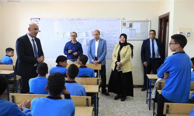 محافظ المنيا ووزير التربية والتعليم يتفقدان عددًا من المدارس بسمالوط والمنيا وأبوقرقاص لمتابعة انتظام الدراسة