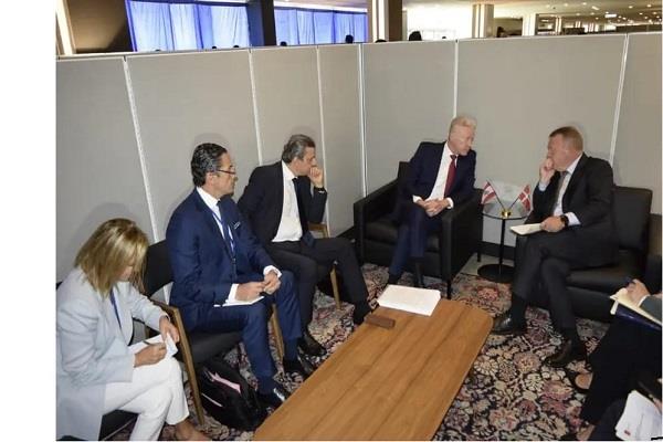وزير خارجية الدنمارك يجدد استعداد بلاده مواصلة دعم لبنان