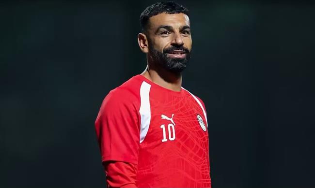 محمد صلاح ينتظم في تدريبات منتخب مصر استعدادًا لمواجهة أنجولا  