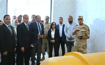 محافظ البحيرة تتفقد محطة معالجة الصرف الصحي بأبو الشقاف بحوش عيسى ضمن المبادرة الرئاسية "حياة كريمة"  