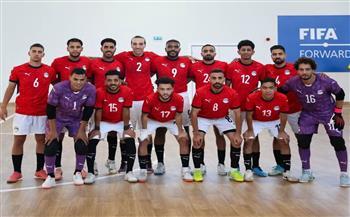 منتخب مصر لكرة الصالات يهزم الجزائر 6-3 فى الودية الأولى  