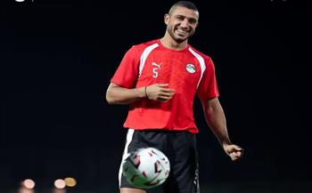 رامي ربيعة ينتظم في تدريبات منتخب مصر استعدادًا لأنجولا