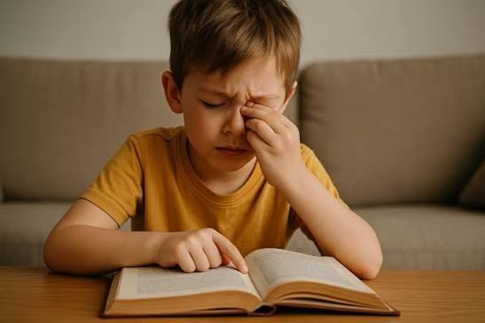الصحة توضح علامات تشير إلى حاجة طفلك لفحص النظر