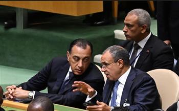 خلال ترؤسه وفد مصر في اجتماعات الجمعية العامة للأمم المتحدة بنيويورك
