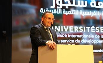 وزير التعليم العالي يوجه الشكر للرئيس السيسي لدعمه جامعة سنجور وتوفير الحرم الجامعي الجديد