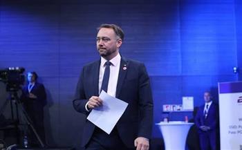 وزير الخارجية البلجيكي: القانون الدولى والحوار الأممى "بوصلتنا المشتركة" في مواجهة الأزمات العالمية