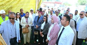 محافظ البحيرة تتفقد توسعات محطة معالجة الصرف الصحي بطاقة ٢٠ ألف م³ يوميا