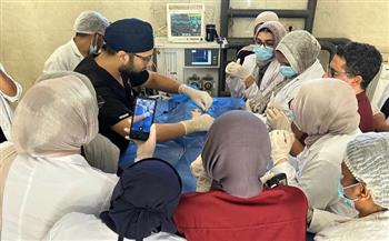 طب بيطري سوهاج تدرب الأطباء على أحدث تقنيات جراحة وتخدير الحيوانات الأليفة