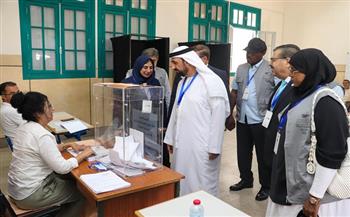 وفد البرلمان العربي يتفقد عددًا من مراكز الاقتراع المغربية