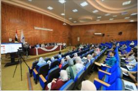 رئيس جامعة كفر الشيخ يشهد الجلسة العلنية لاختيار الأطباء المقيمين والمعيدين بكلية الطب