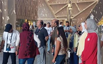 قصور الثقافة تنظم زيارة لأبطال الأولمبياد الخاص من ذوي الهمم إلى المتحف المصري الكبير