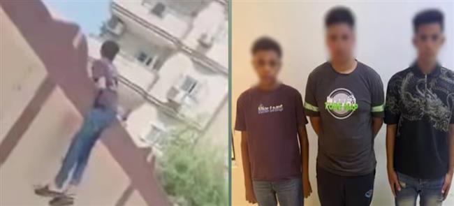 الداخلية تكشف ملابسات فيديو تعلق طالب أعلى سور مدرسة بنات بالسويس