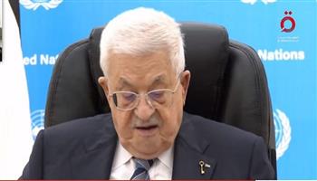 الرئيس الفلسطيني: الاستيطان يتوسع في الضفة الغربية