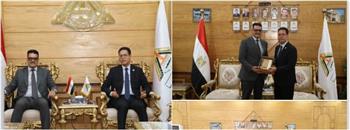 فودة والجيزاوي يوقعان بروتوكول تعاون بين مياه القليوبية وجامعة بنها لتعزيز البحث العلمي والتدريب والاستشارات