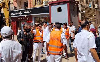 أمن سوهاج يواصل حملات المرافق بالمنشاة لضبط الشارع ورفع الإشغالات 