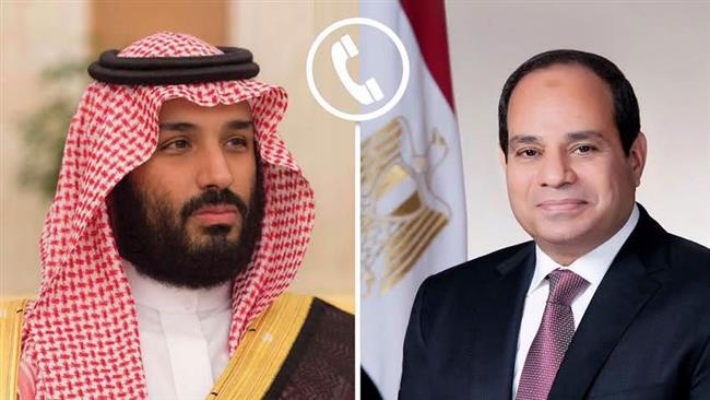 الرئيس السيسي ومحمد بن سلمان يبحثان تعزيز العلاقات المصرية السعودية وخفض التصعيد بالمنطقة