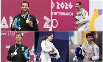 دورة ألعاب البحر المتوسط.. مصر تتصدر العرب بـ 58 ميدالية وتحتل المركز الخامس 