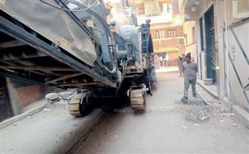 محافظ أسيوط: بدء أعمال كشط ورصف شارع مستشفى القدس بحي شرق لرفع كفاءة الطريق وتحسين الحركة