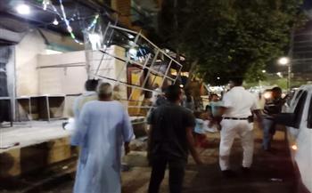رئيس مدينة إسنا يوجه بتكثيف حملات النظافة والإشغالات ويحرر 35 محضرا خلال أسبوع