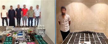 مصرع 6 عناصر جنائية شديدة الخطورة وضبط 850 كيلو مخدرات و118 سلاحًا ناريًا في ضربات أمنية استباقية