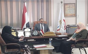 وكيل وزارة الصحة  يترأس اجتماع إدارة الرعاية الأساسية ومديري الإدارات الصحية 