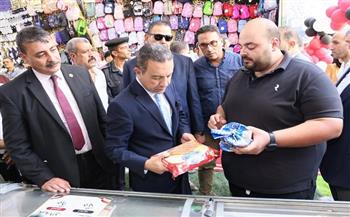 محافظ المنوفية يفتتح معرض " أهلاً مدارس " لتوفير المستلزمات الدراسية والسلع الغذائية بأسعار مخفضة 