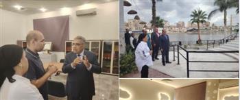 محافظ الدقهلية يتفقد مكتبة مصر العامة بالمنصورة ويوجه بالحفاظ على مكتسبات التطوير