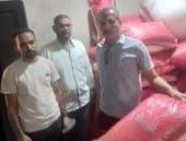 ضبط 3 أطنان أرز مجهول المصدر خلال حملة تموينية مكبرة في طهطا بسوهاج