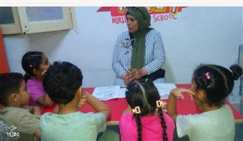 ورشة حكي حول تنظيم وقت مشاهدة الشاشات ببيت ثقافة أبو حشيش