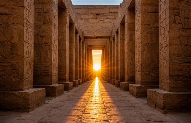 "البحوث الفلكية" ينظم أمسية علمية لرصد تعامد الشمس على قدس أقداس معبد هيبس بالوادي الجديد بعد غد