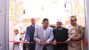 محافظ دمياط يفتتح مسجد "الرحمة" بالزرقا