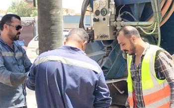 "مياه أسوان": تطهير أكثر من 18 كم من شبكات الصرف وإزالة 180 طنًا من الرواسب والمخلفات