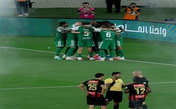 الدوري السعودي.. الرياض يتأخر أمام الأهلي بثلاثية في الشوط الأول بدون تريزيجيه