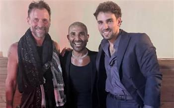 أحمد سعد يمازح سانت ليفانت بعد لقائه بوالده...ماذا قال؟ 